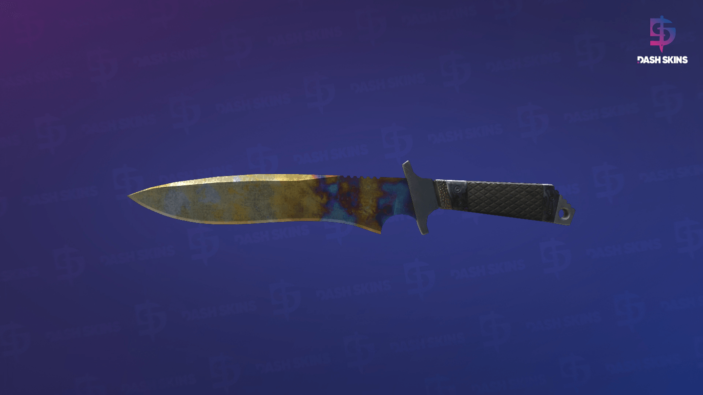 ★ Classic Knife | Case Hardened (Well-Worn) - Backside Screenshot