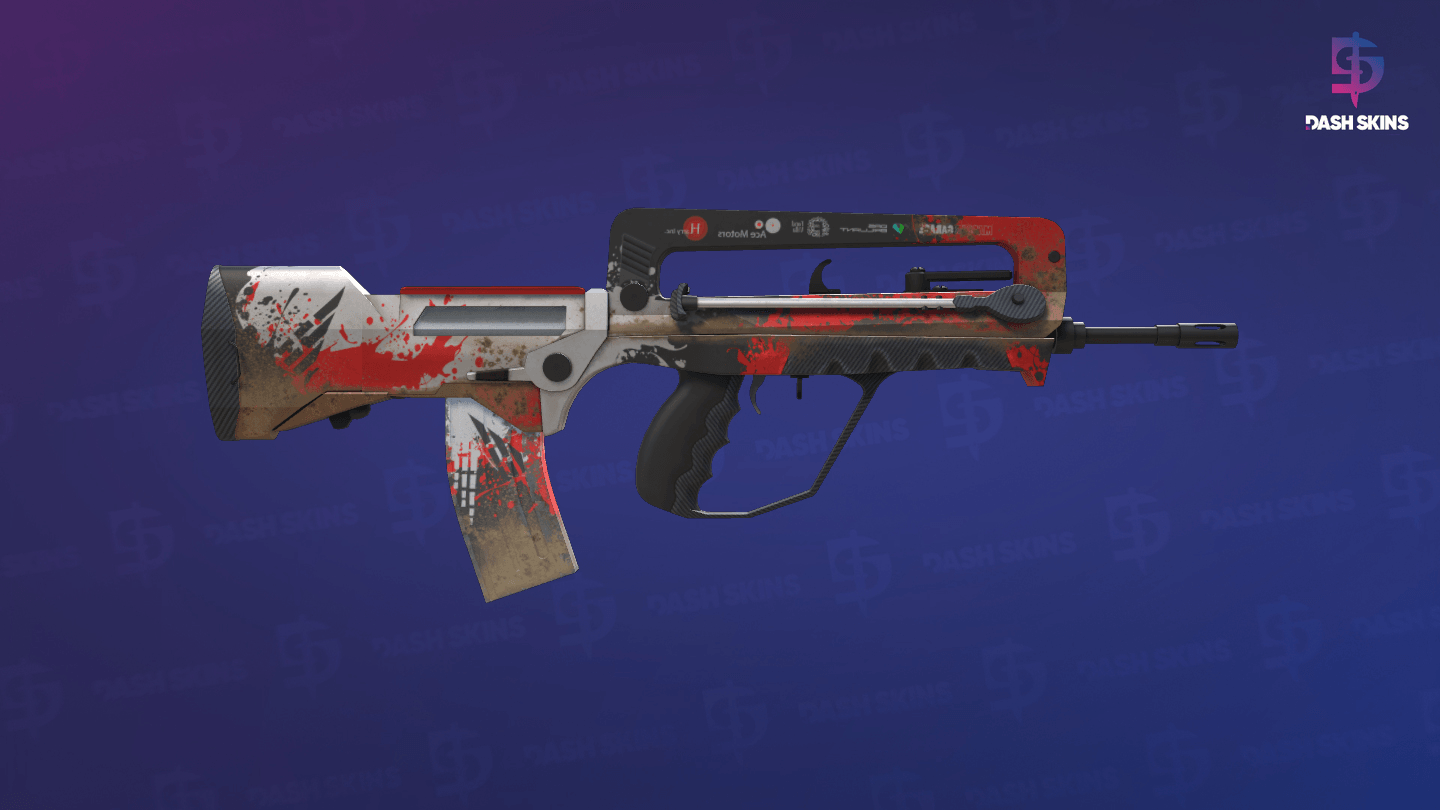 FAMAS | Roll Cage (Field-Tested) - Backside Screenshot