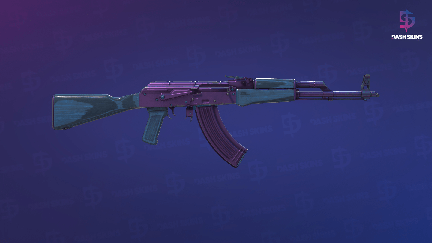 AK-47 | Midnight Laminate (Field-Tested) - Backside Screenshot