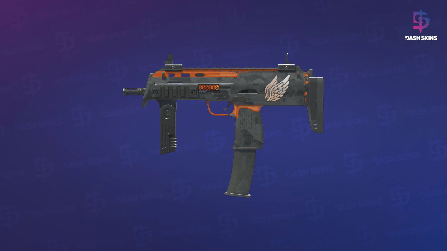 StatTrak™ MP7 | Urban Hazard (Well-Worn) - Frontside Screenshot