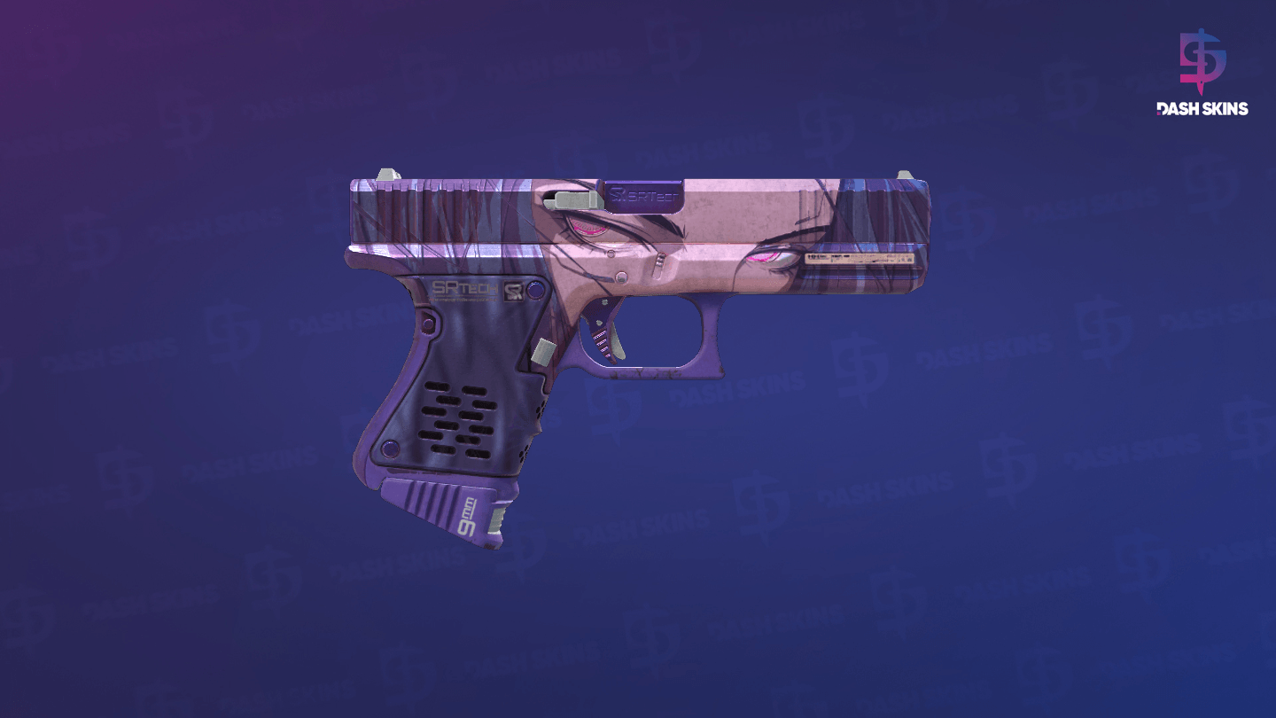 Glock-18 | Shinobu (Well-Worn) - Backside Screenshot