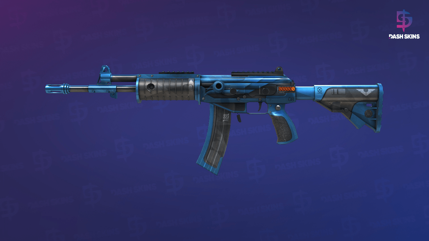 StatTrak™ Galil AR | Stone Cold (Factory New) - Frontside Screenshot