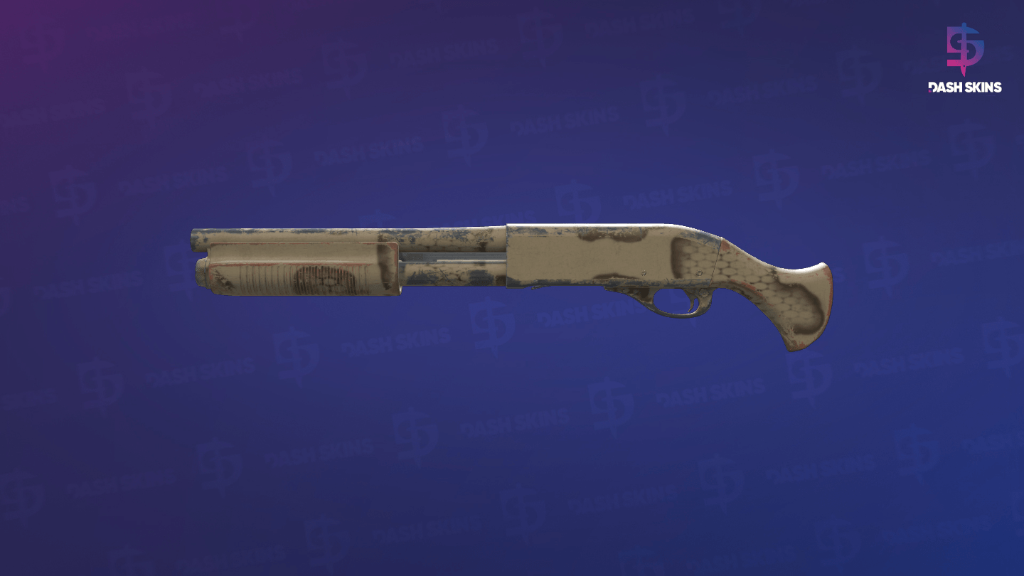 Sawed-Off | Snake Camo (Field-Tested) - Frontside Screenshot