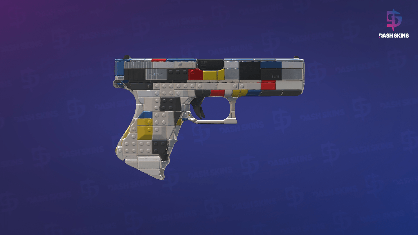 Glock-18 | Block-18 (Minimal Wear) - Backside Screenshot