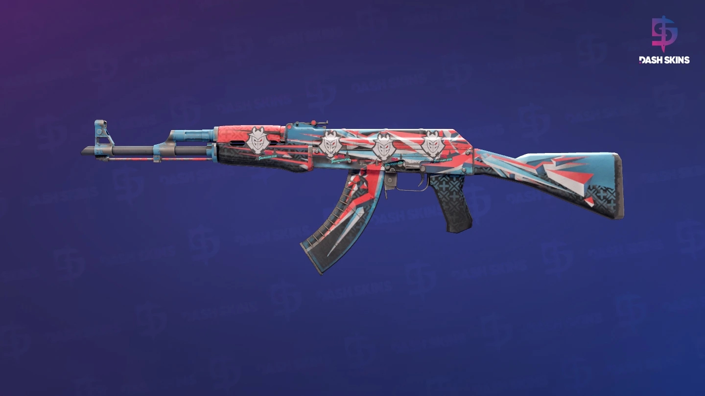 AK-47 | Pontos em Desordem - Frontside Screenshot