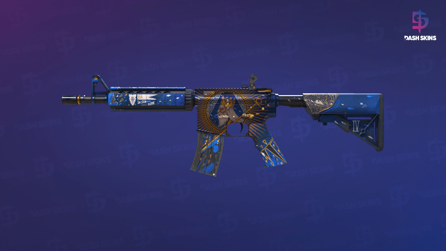 M4A4 | The Emperor (Field-Tested) - Frontside Screenshot
