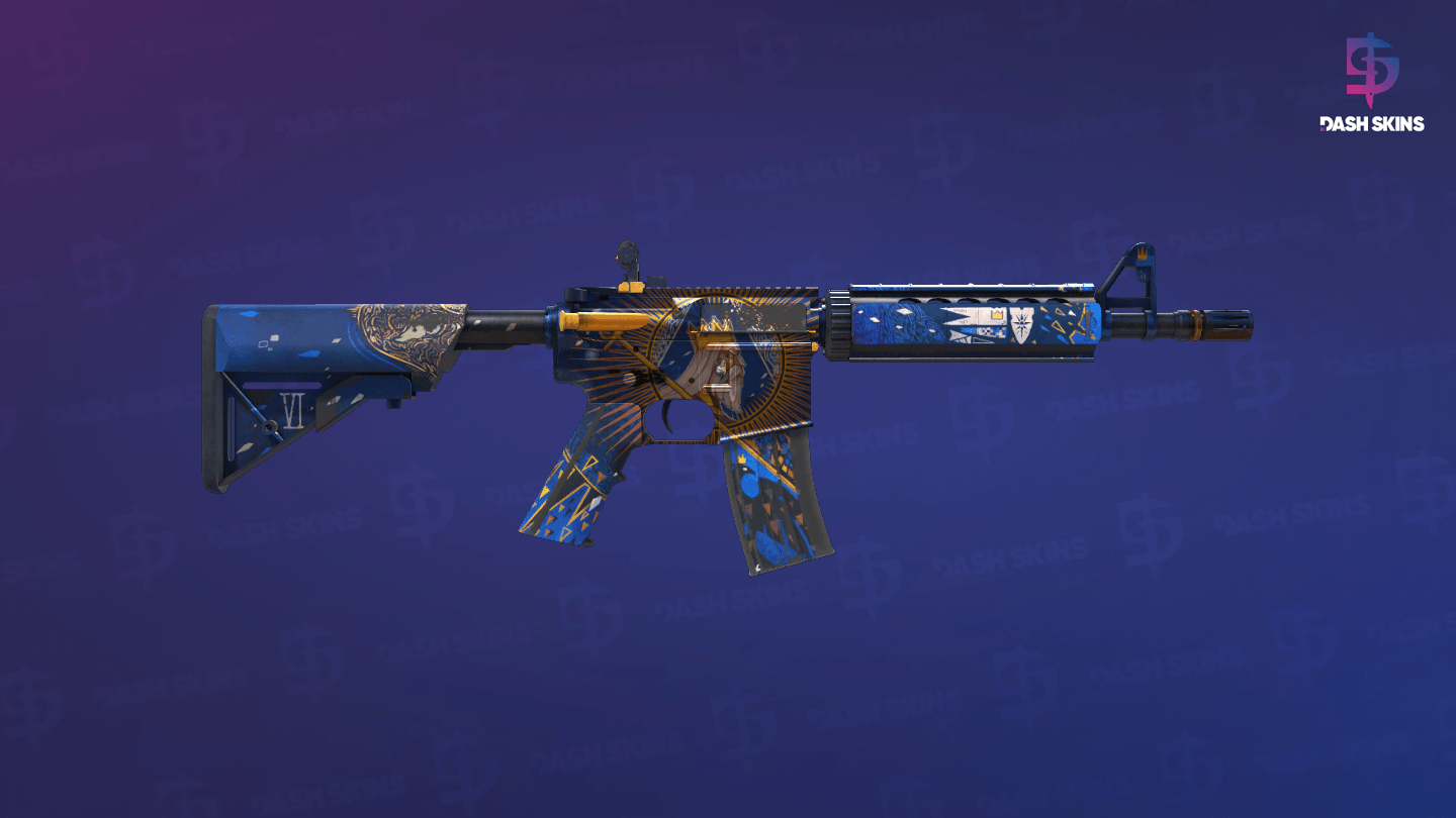 M4A4 | The Emperor (Field-Tested) - Backside Screenshot