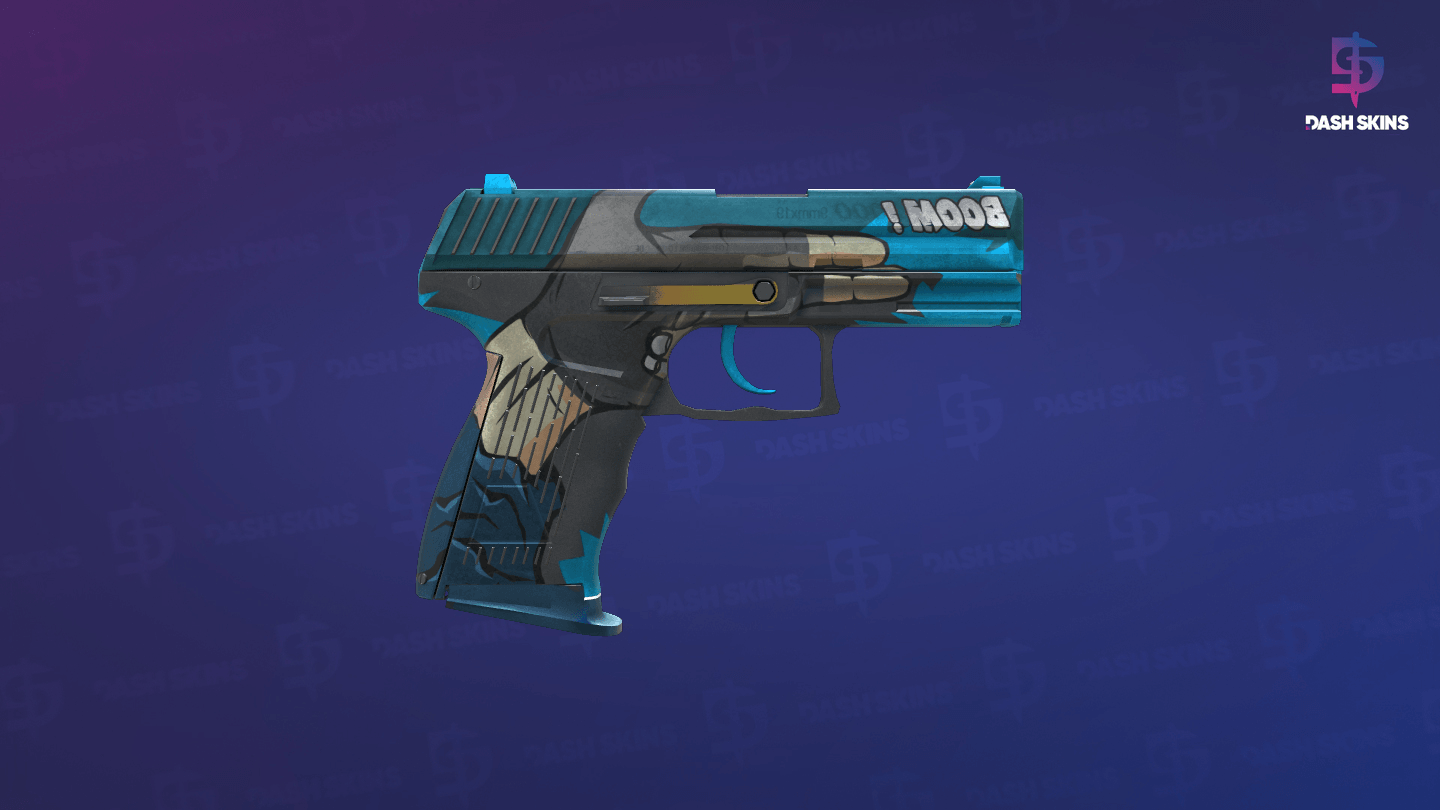 P2000 | Handgun (Well-Worn) - Backside Screenshot
