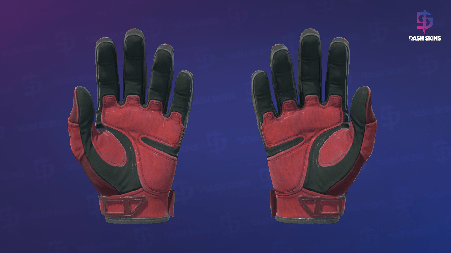 ★ Sport Gloves | Scarlet Shamagh (Minimal Wear) - Backside Screenshot