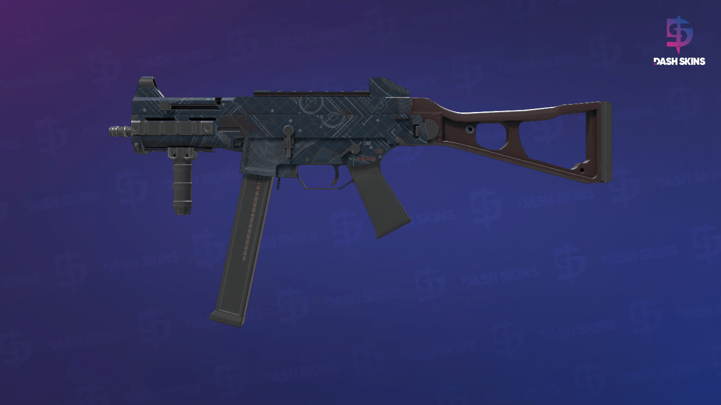 UMP-45 | Facility Dark (Field-Tested) - Frontside Screenshot
