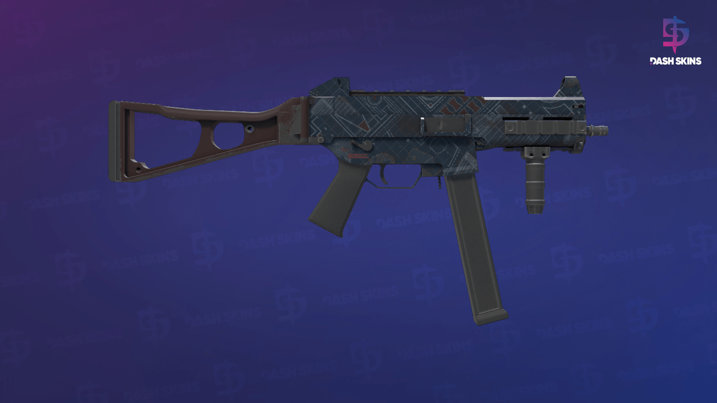 UMP-45 | Facility Dark (Field-Tested) - Backside Screenshot