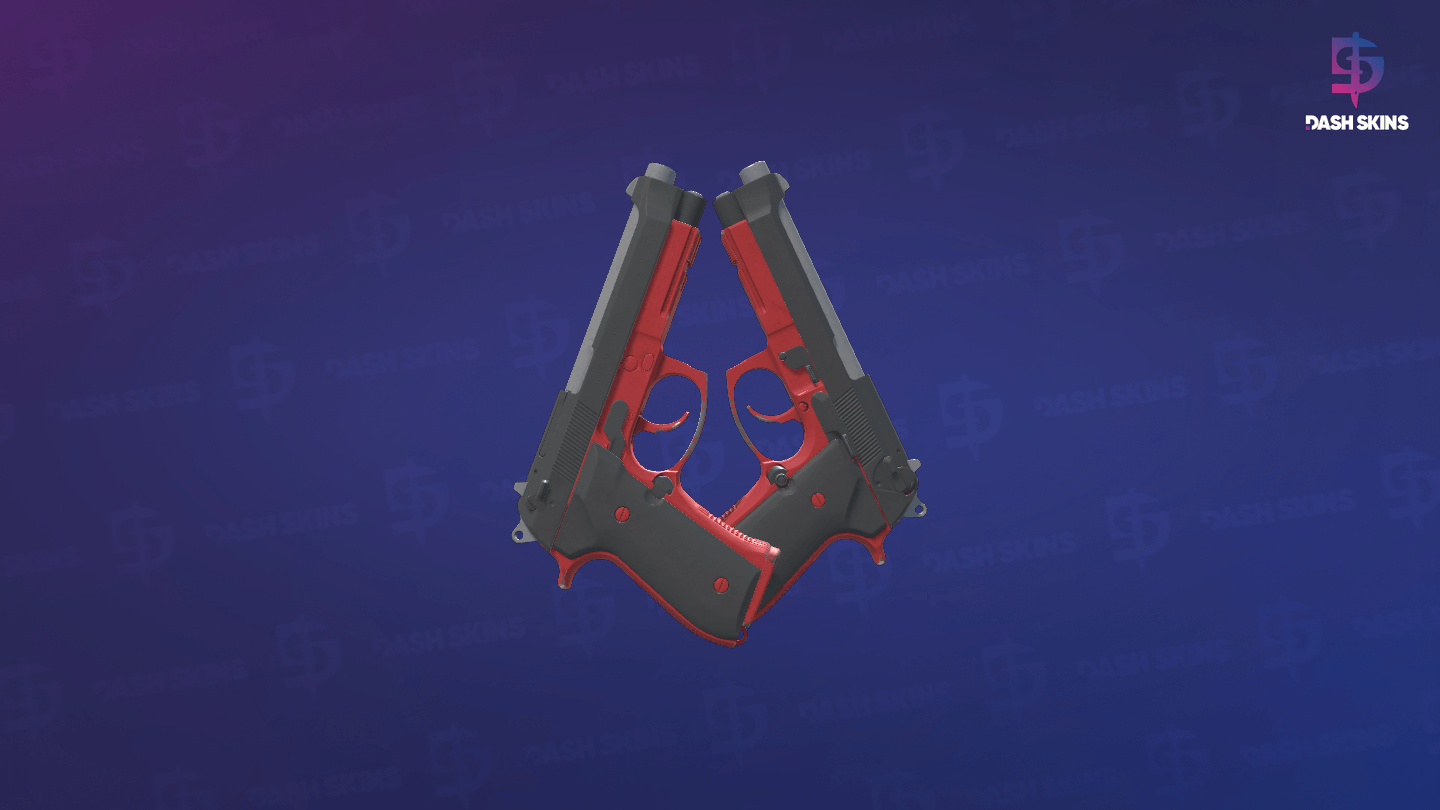 Dual Berettas | Panther (Minimal Wear) - Frontside Screenshot
