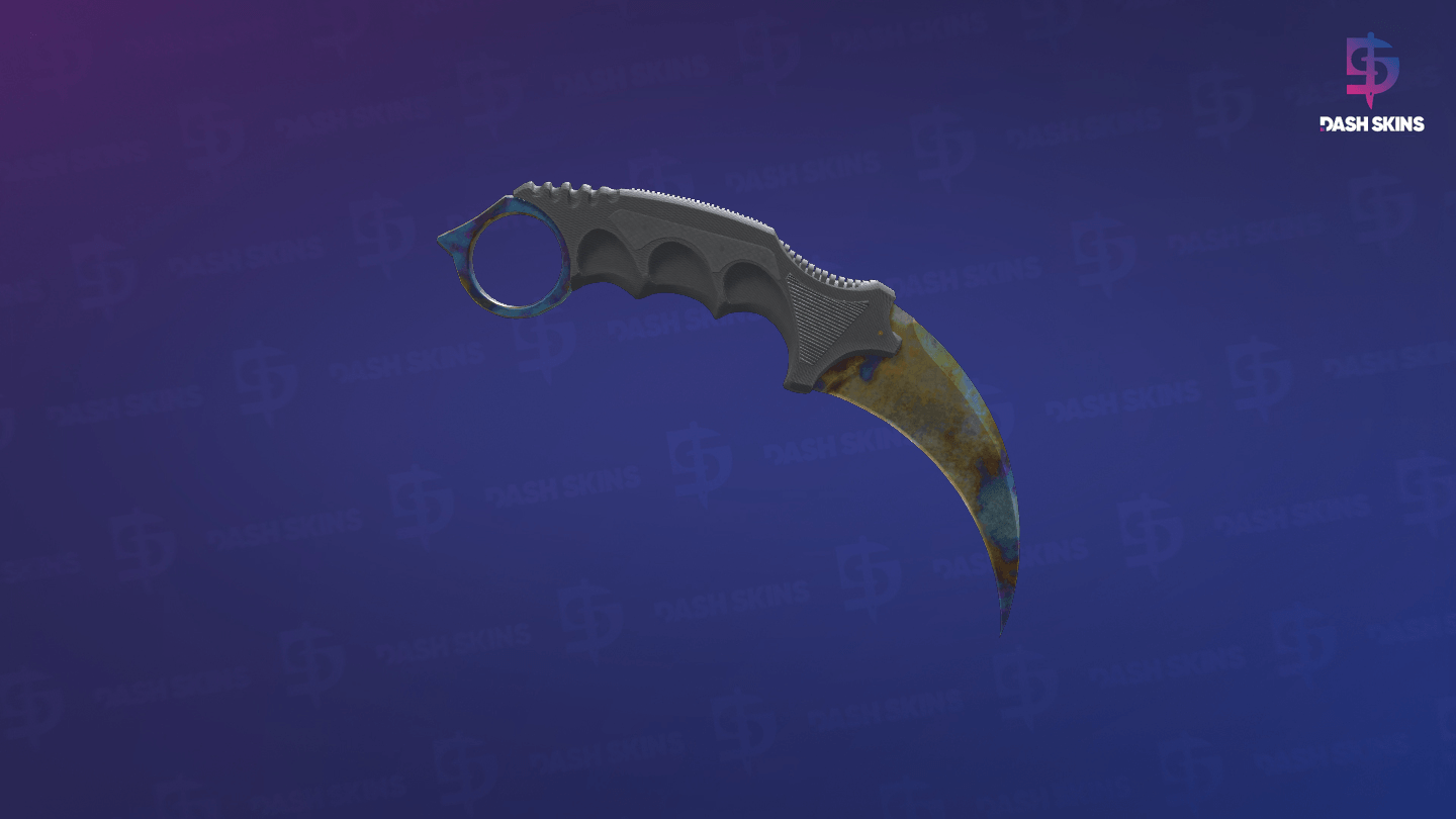 ★ Karambit | Case Hardened (Battle-Scarred) - Backside Screenshot