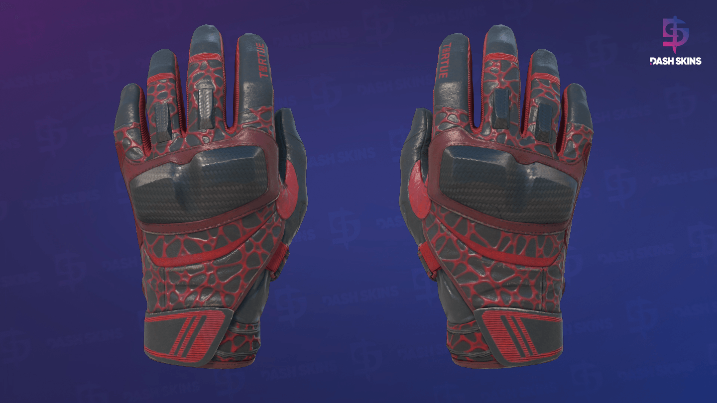 ★ Moto Gloves | Blood Pressure (Field-Tested) - Frontside Screenshot