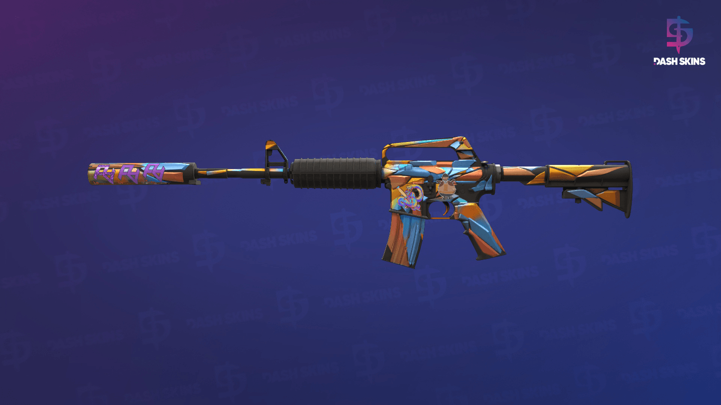 M4A1-S | Leaded Glass (Minimal Wear) - Frontside Screenshot
