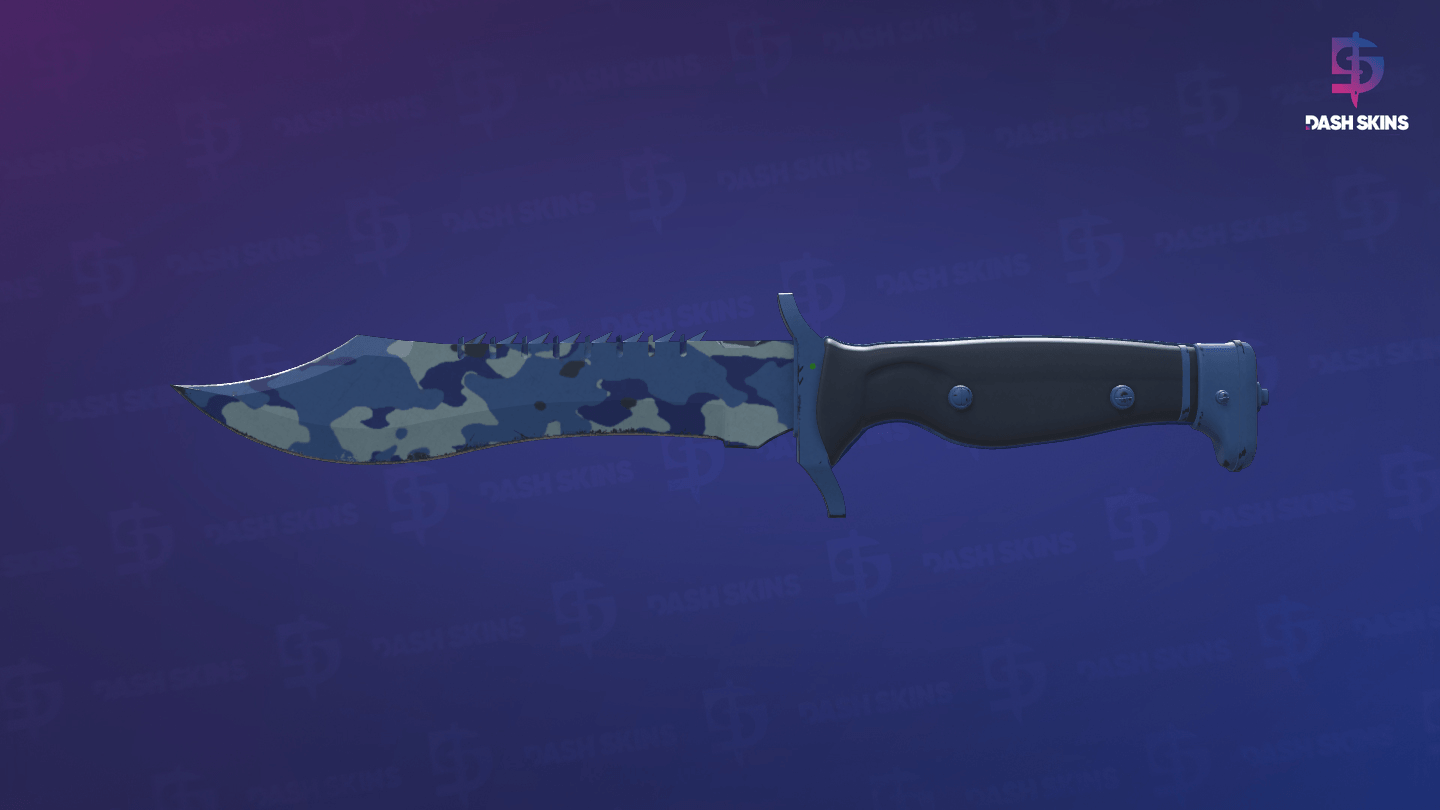 ★ Bowie Knife | Bright Water (Field-Tested) - Backside Screenshot