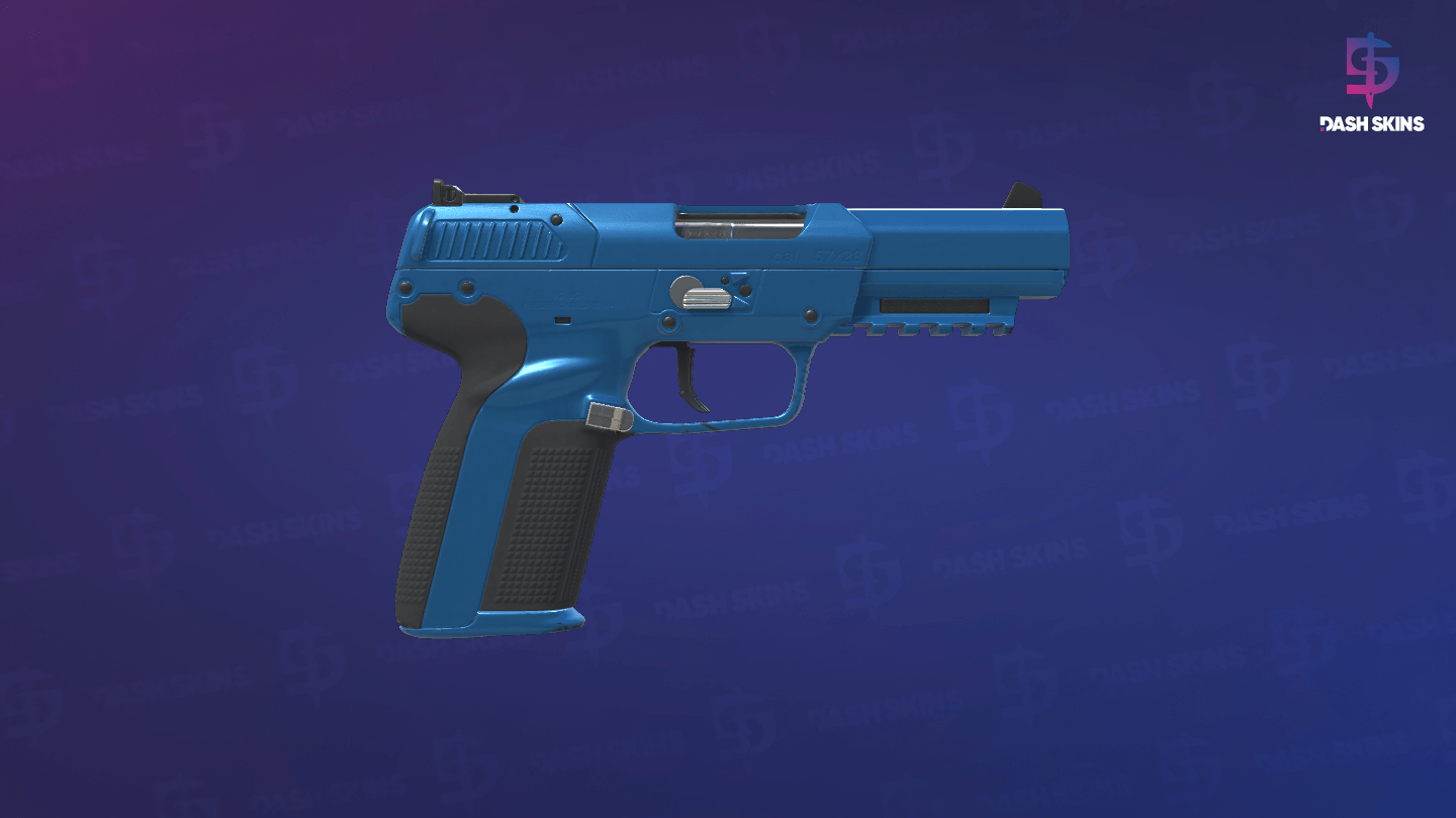 Five-SeveN | Sky Blue (Factory New) - Backside Screenshot