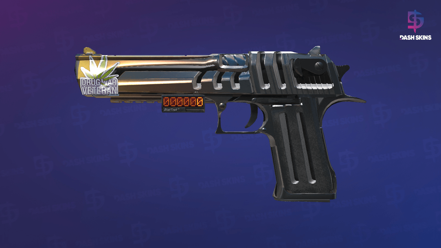StatTrak™ Desert Eagle | Light Rail (Battle-Scarred) - Frontside Screenshot