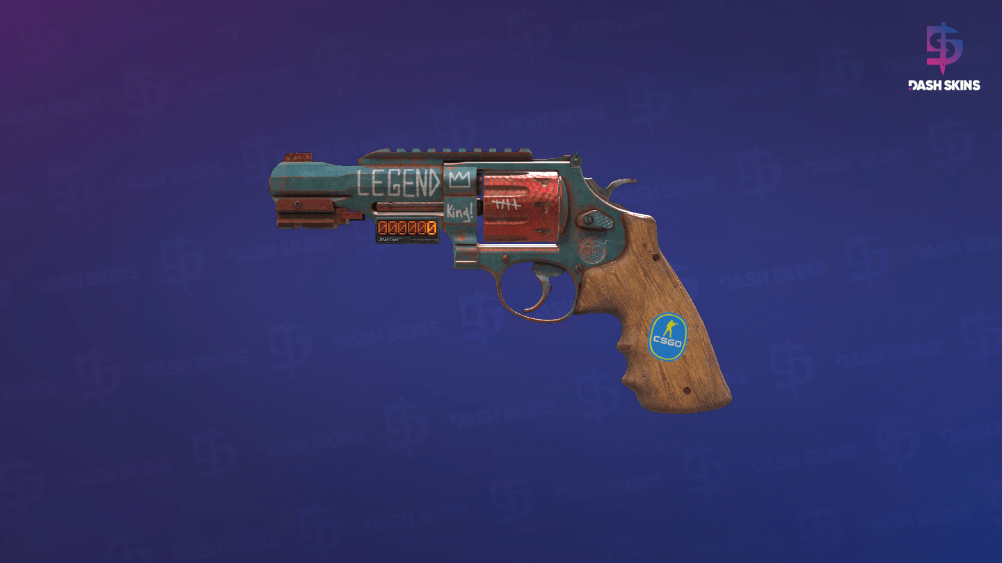 StatTrak™ R8 Revolver | Junk Yard (Field-Tested) - Frontside Screenshot