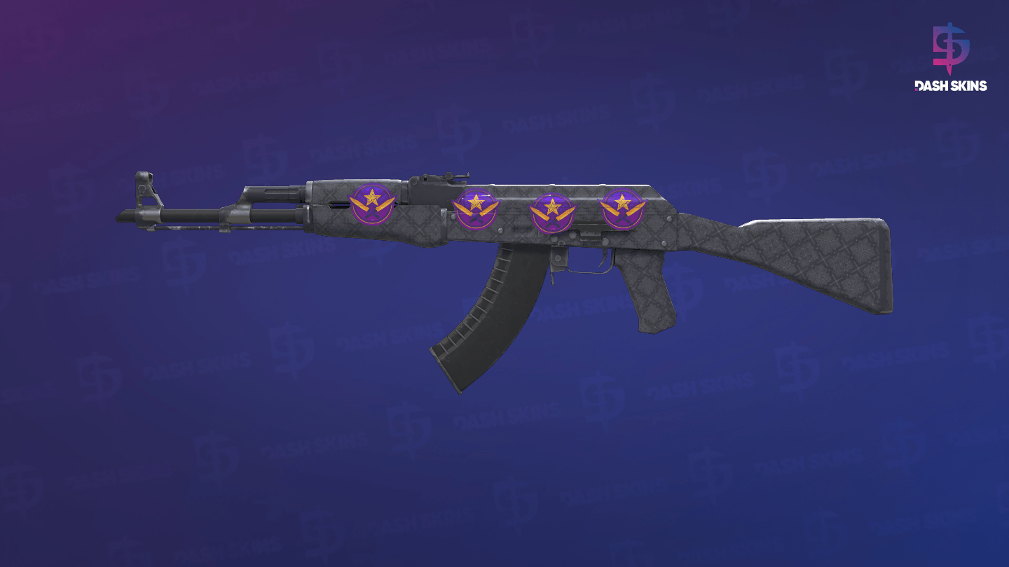 AK-47 | Baroque Purple (Field-Tested) - Frontside Screenshot