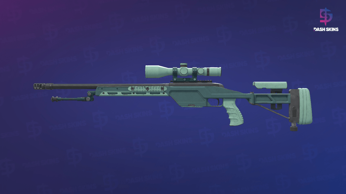 SSG 08 | Blue Spruce (Field-Tested) - Frontside Screenshot
