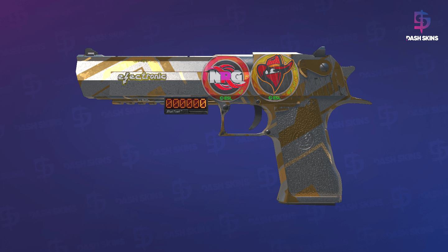 StatTrak™ Desert Eagle | Bronze Deco (Minimal Wear) - Frontside Screenshot