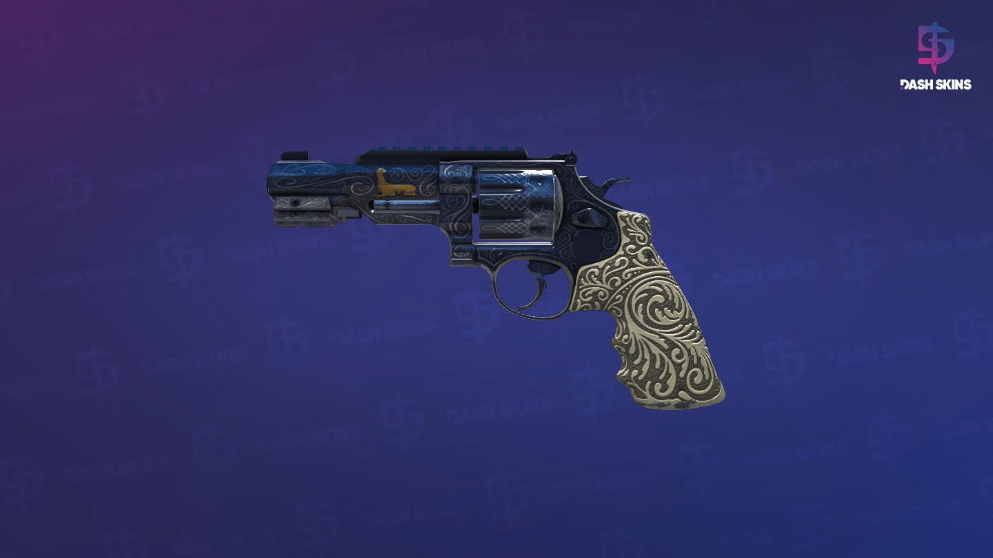 R8 Revolver | Llama Cannon (Well-Worn) - Frontside Screenshot