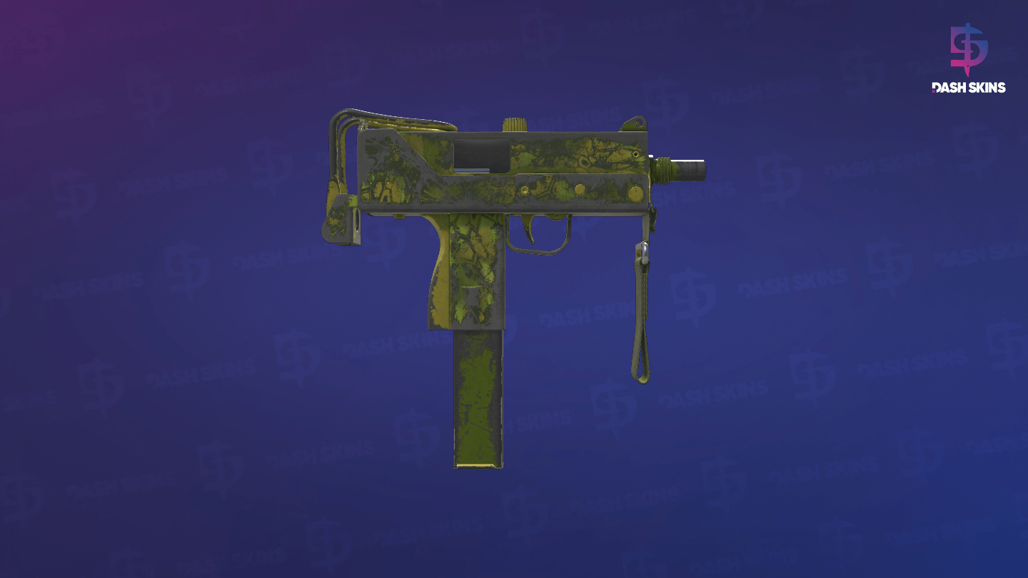MAC-10 | Acid Hex (Battle-Scarred) - Backside Screenshot