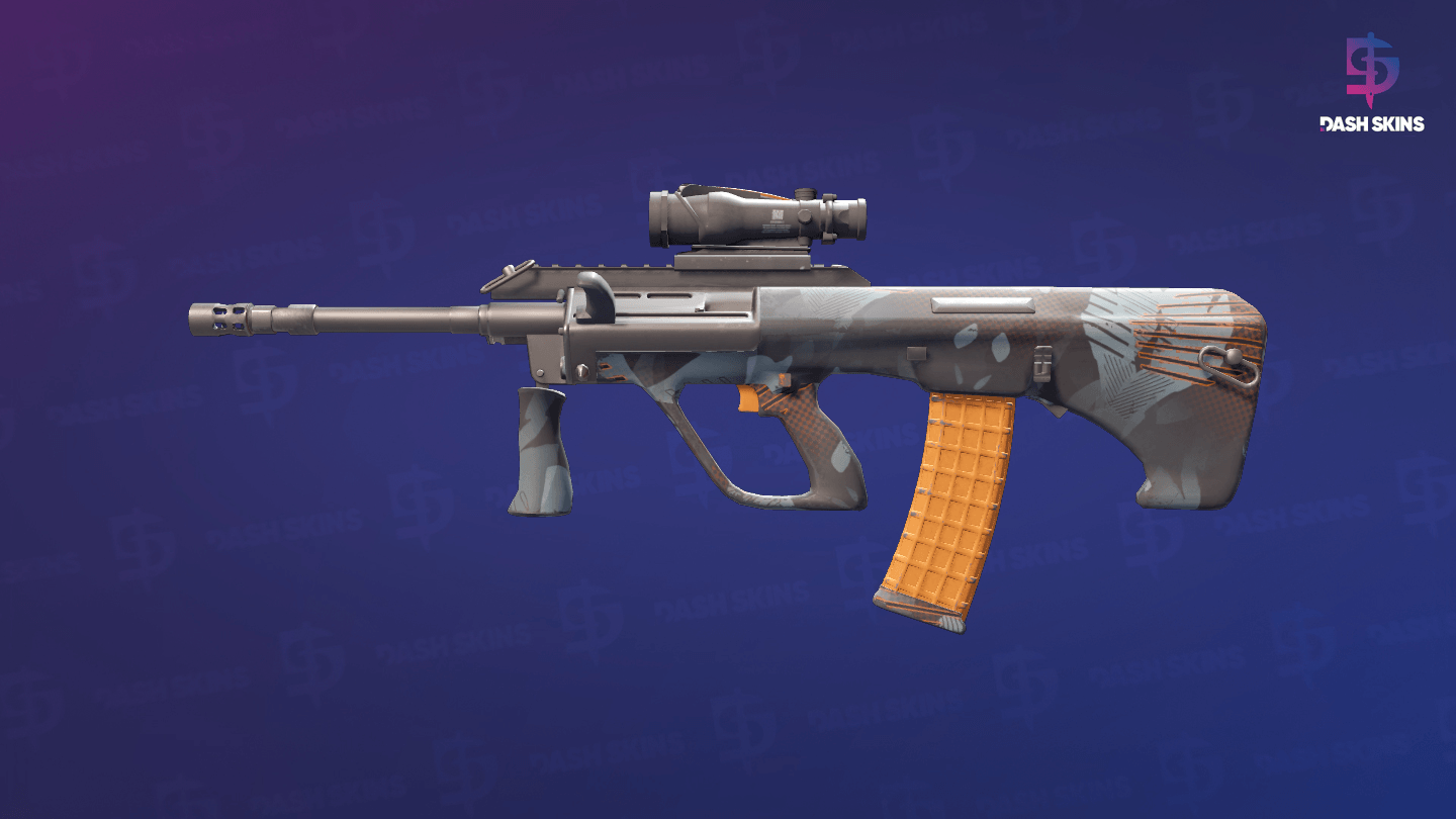 AUG | Amber Slipstream (Minimal Wear) - Frontside Screenshot