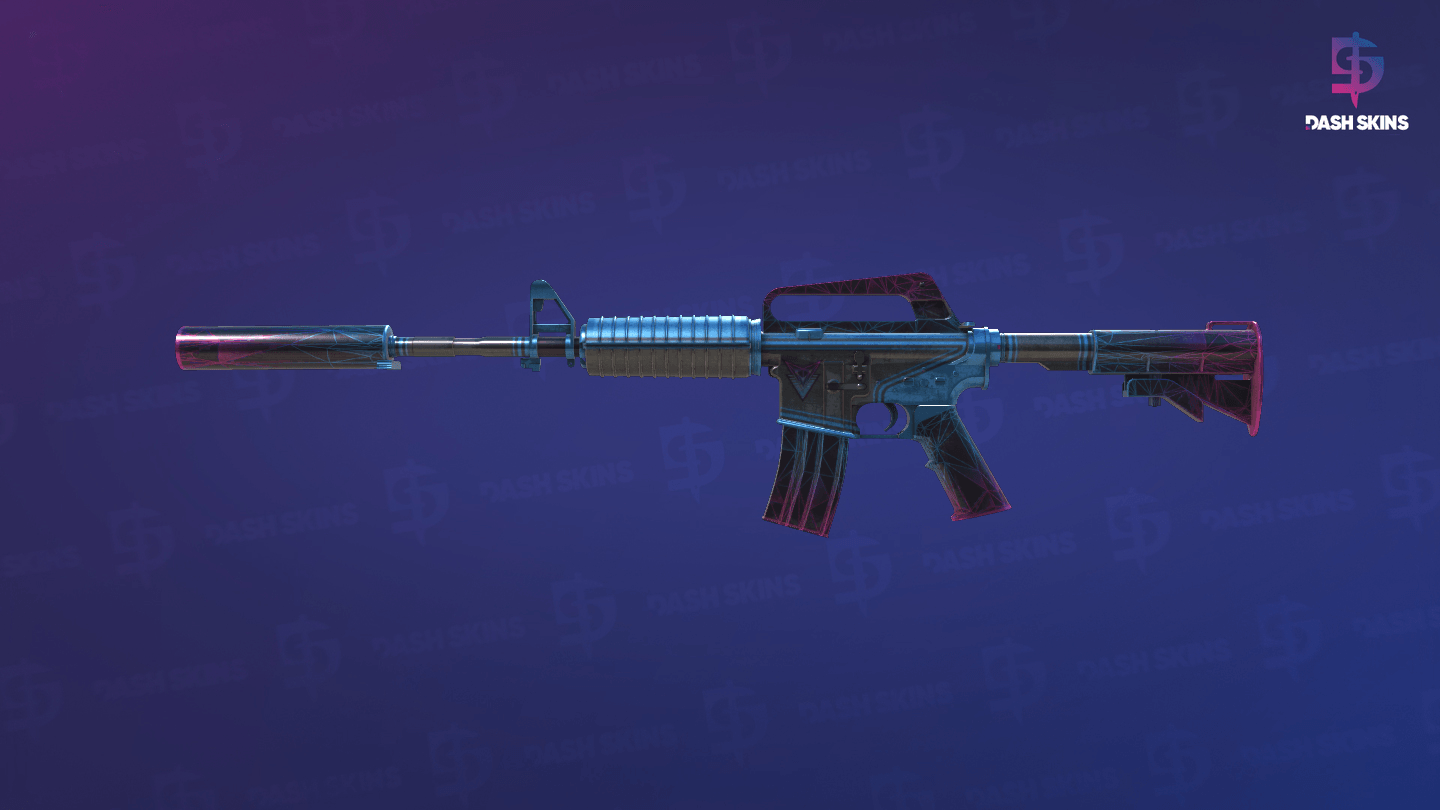 M4A1-S | Decimator (Well-Worn) - Frontside Screenshot