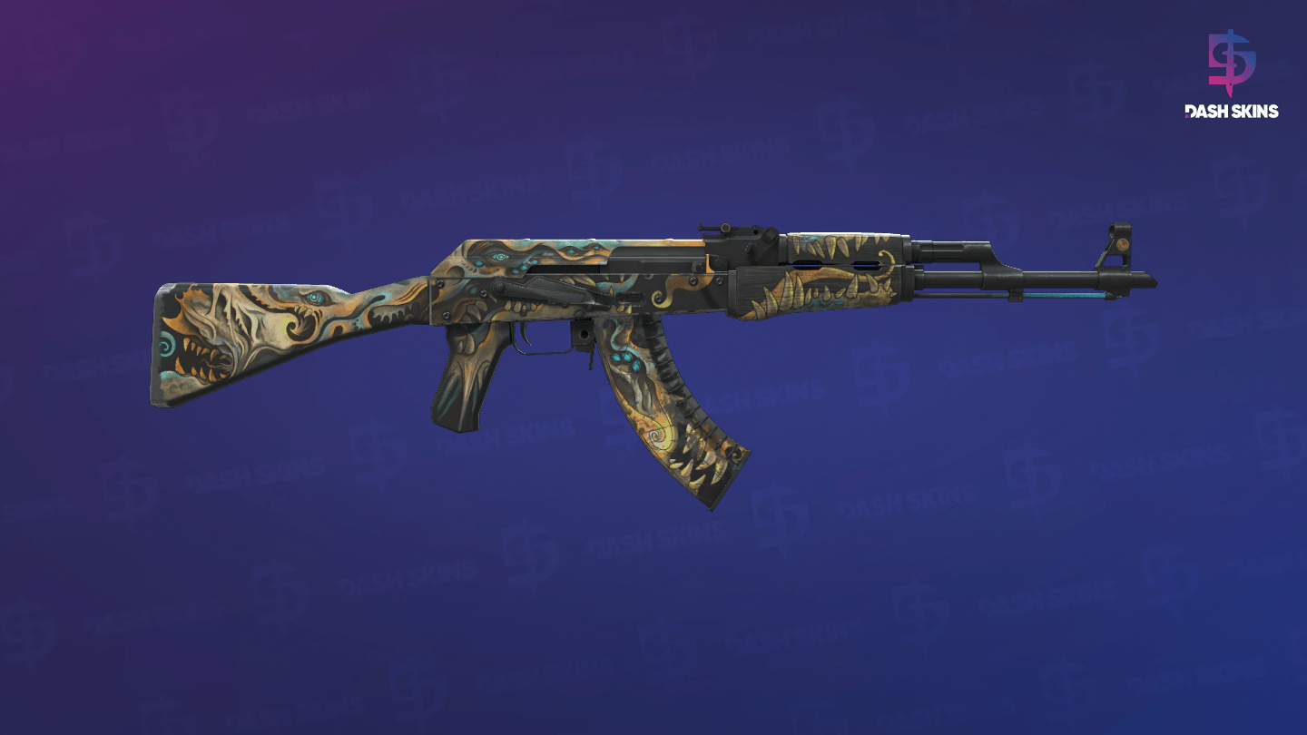 AK-47 | Phantom Disruptor (Well-Worn) - Backside Screenshot