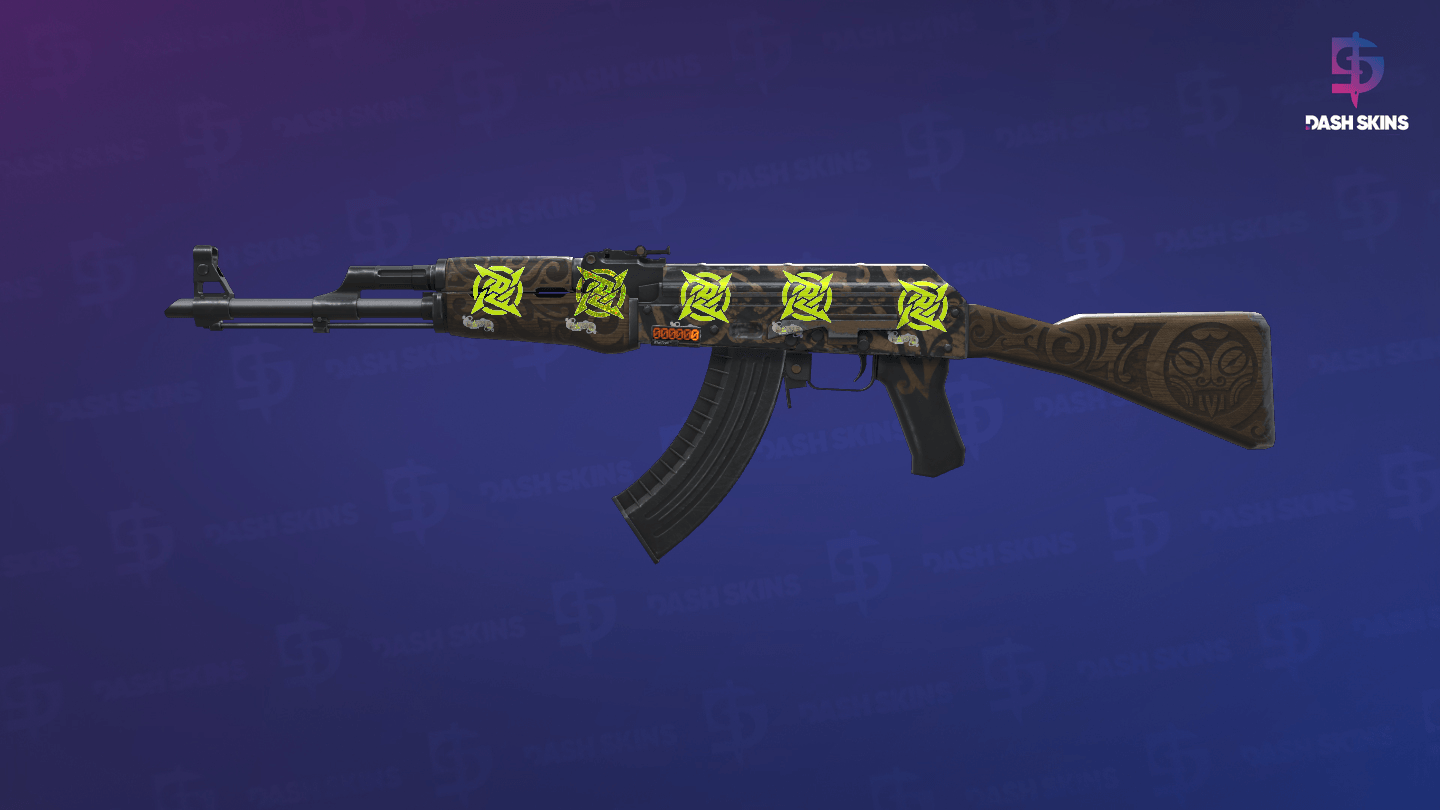 StatTrak™ AK-47 | Uncharted (Field-Tested) - Frontside Screenshot