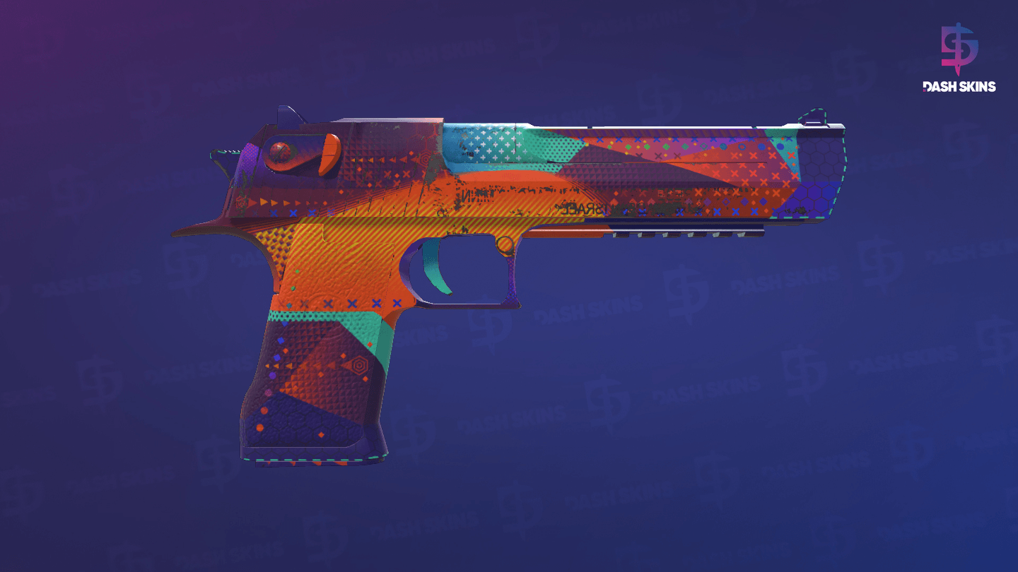 Desert Eagle | Ocean Drive (Field-Tested) - Backside Screenshot