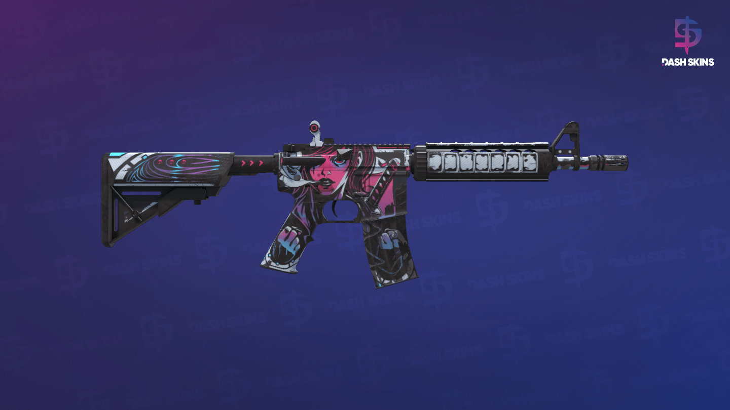 M4A4 | Neo-Noir - Backside Screenshot
