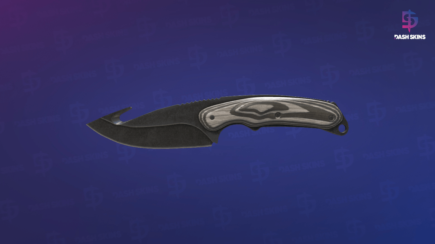 ★ Gut Knife | Black Laminate (Field-Tested) - Backside Screenshot