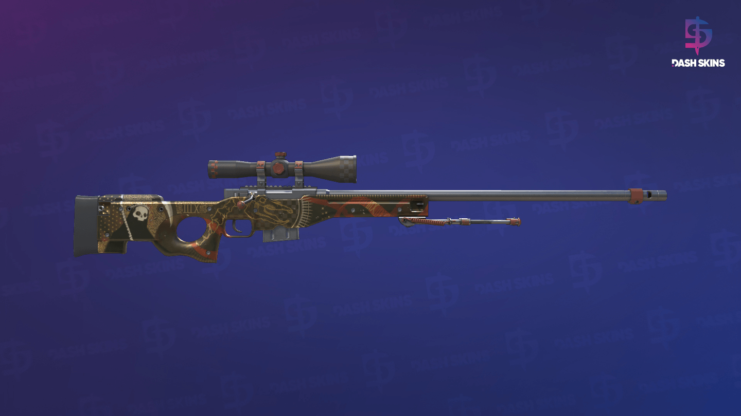 AWP | Mortis (Field-Tested) - Backside Screenshot