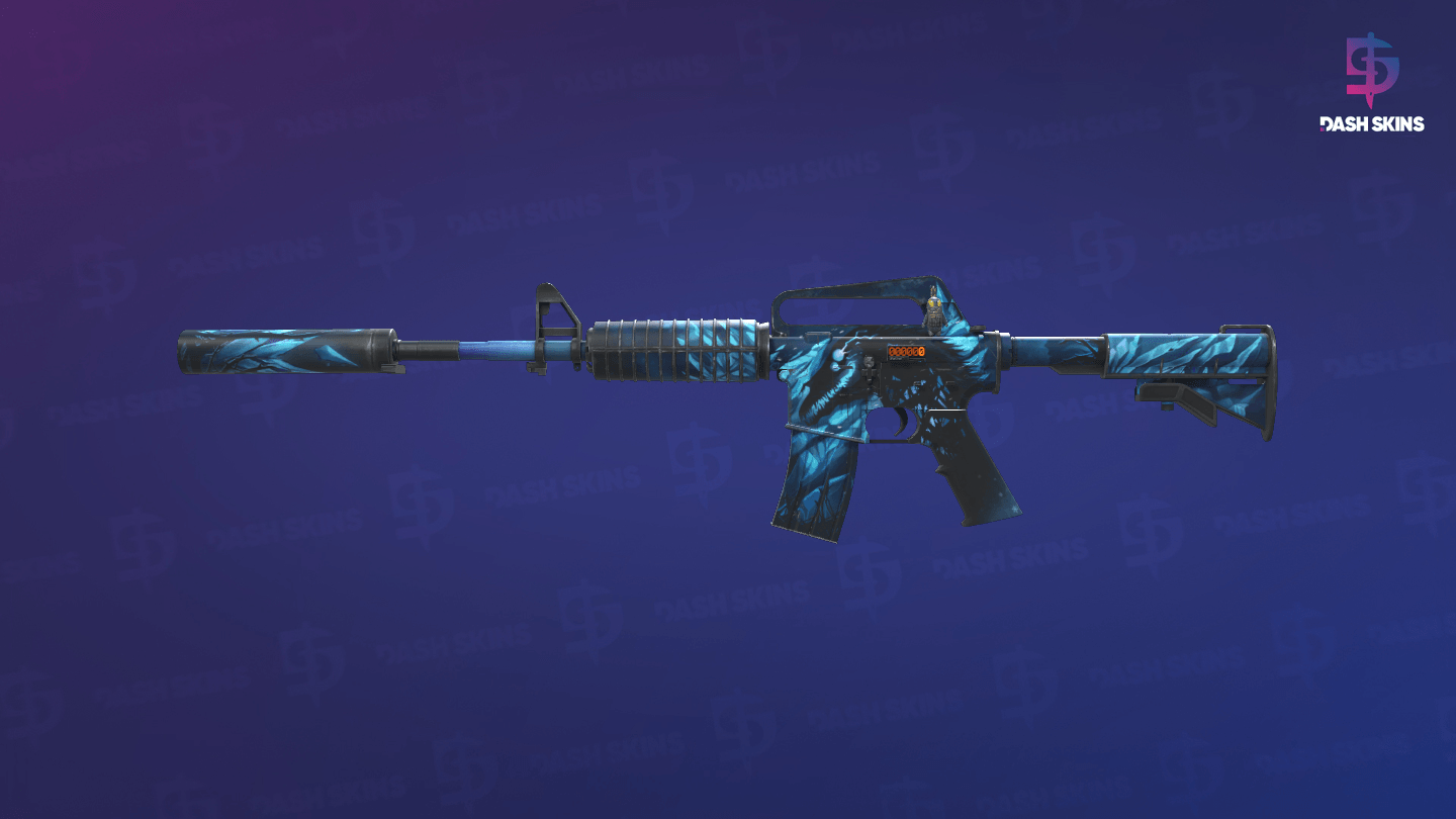 StatTrak™ M4A1-S | Nightmare (Minimal Wear) - Frontside Screenshot