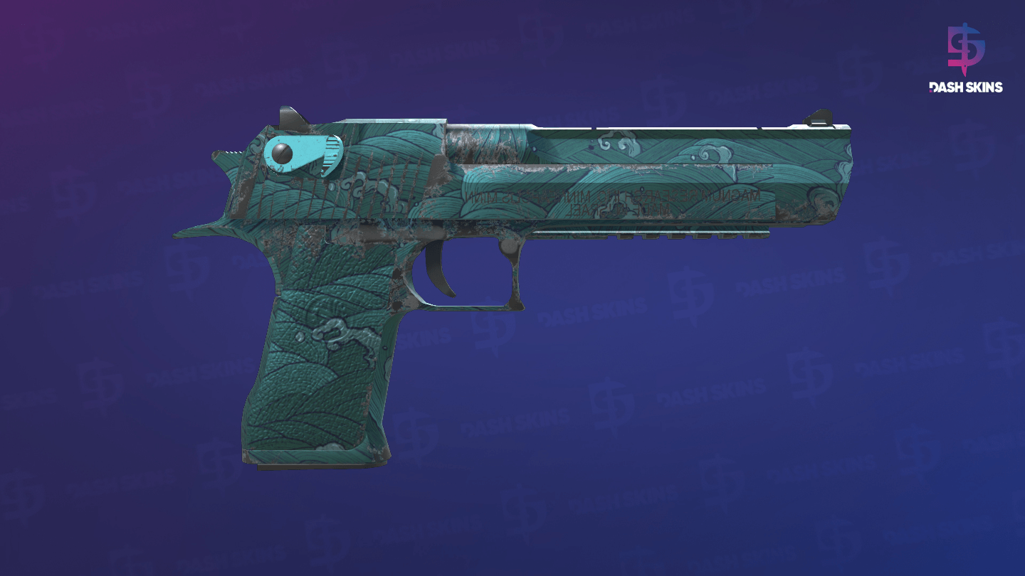 Desert Eagle | Midnight Storm (Field-Tested) - Backside Screenshot
