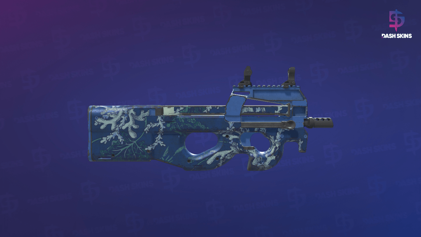P90 | Reef Grief (Field-Tested) - Backside Screenshot
