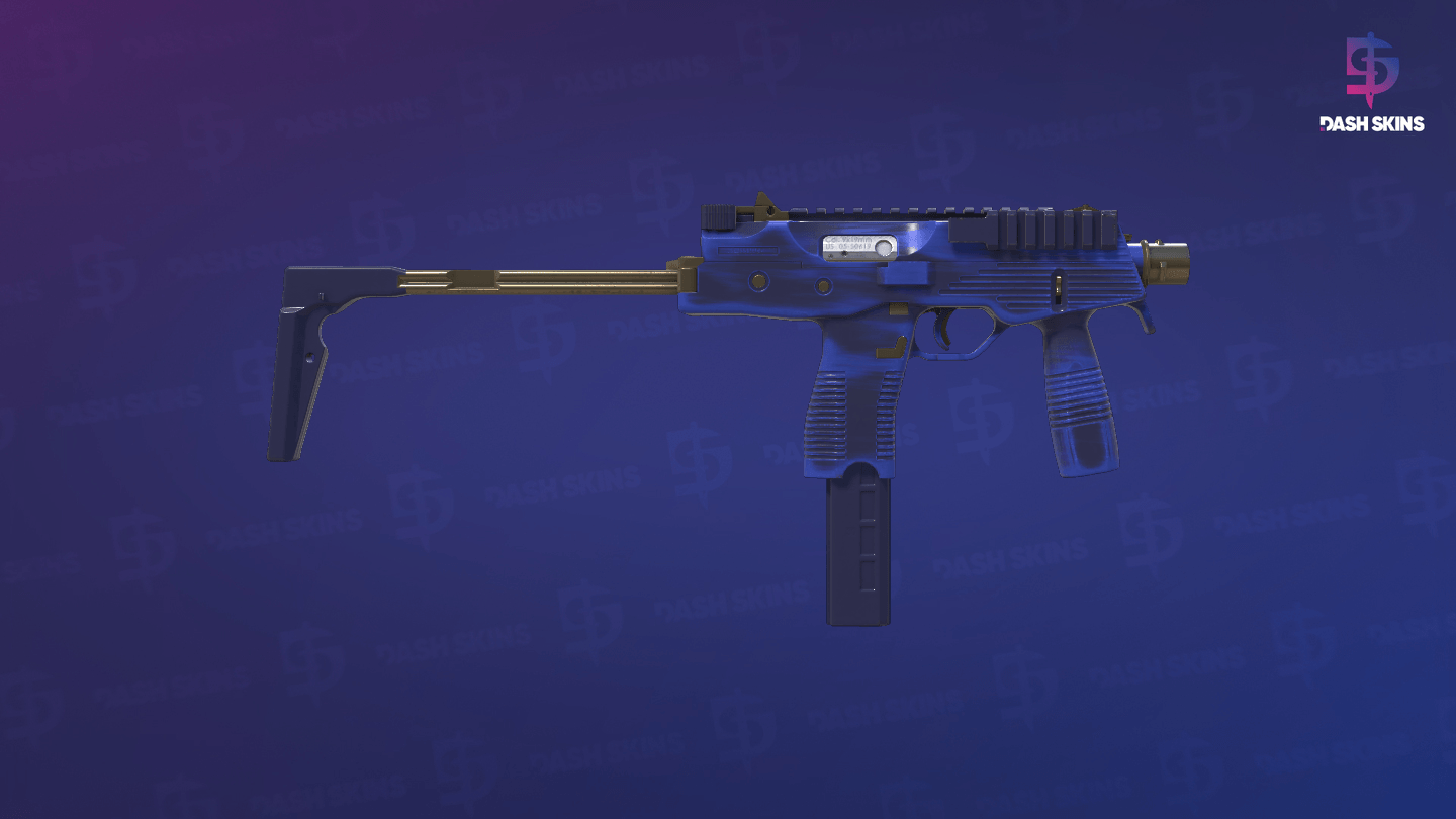 MP9 | Buff Blue (Minimal Wear) - Backside Screenshot