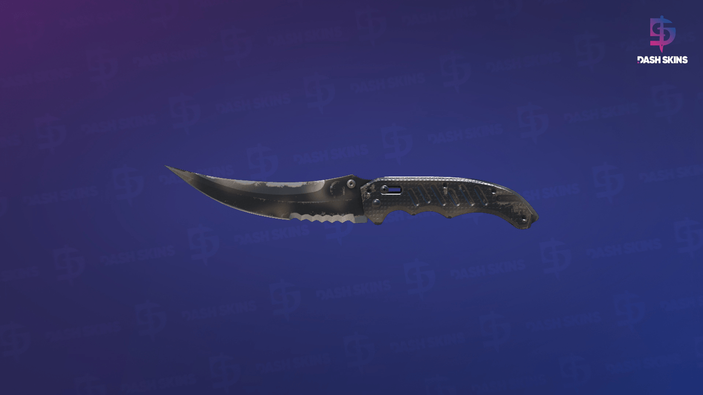 ★ Flip Knife | Scorched (Well-Worn) - Backside Screenshot
