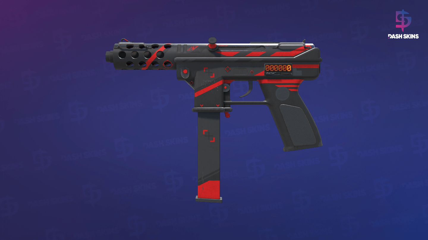 StatTrak™ Tec-9 | Isaac (Field-Tested) - Frontside Screenshot