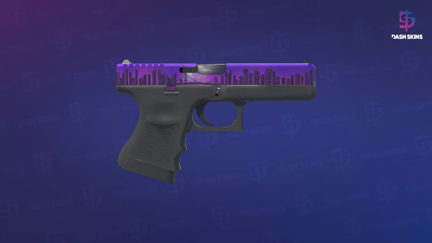 Glock-18 | Moonrise (Minimal Wear) - Backside Screenshot