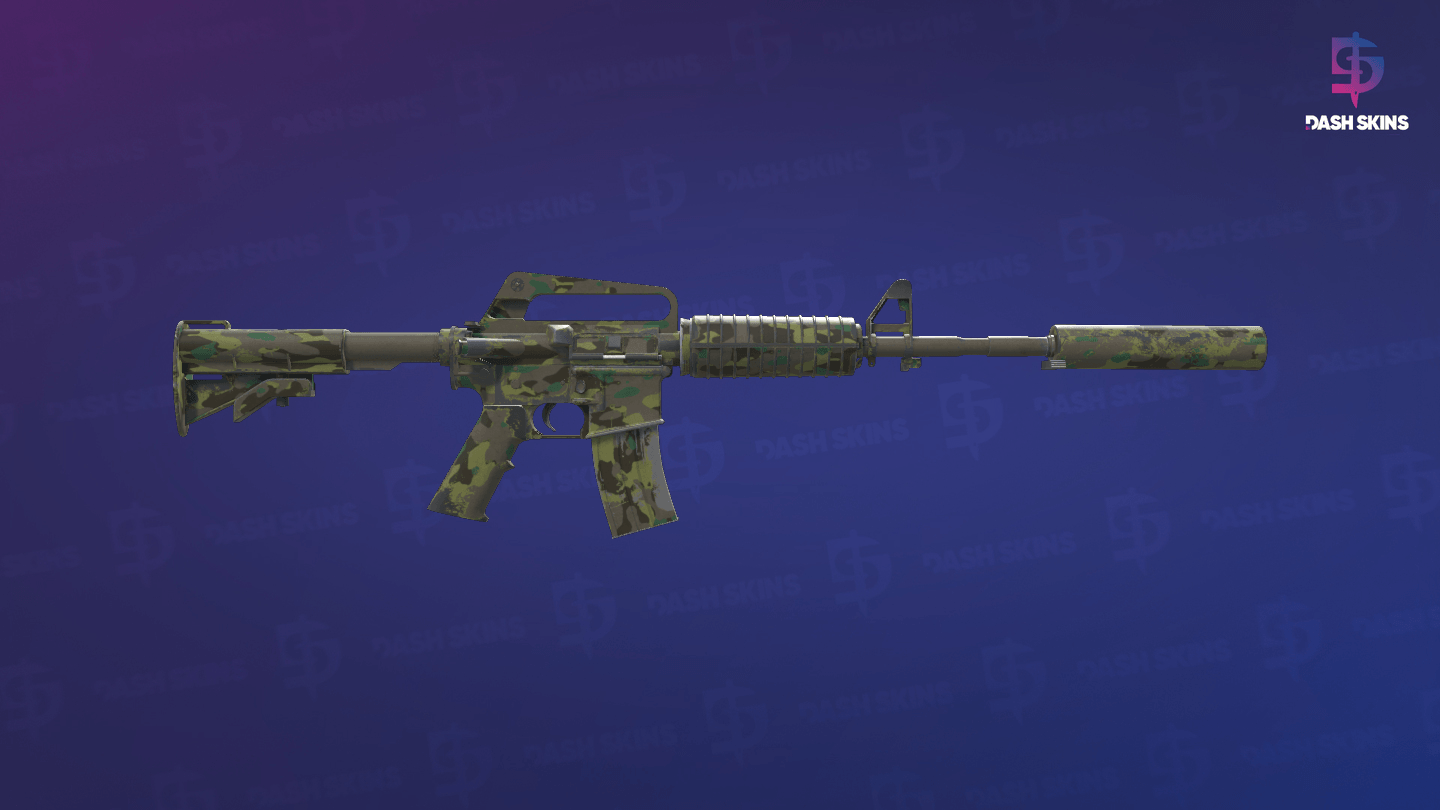 M4A1-S | Boreal Forest (Field-Tested) - Backside Screenshot
