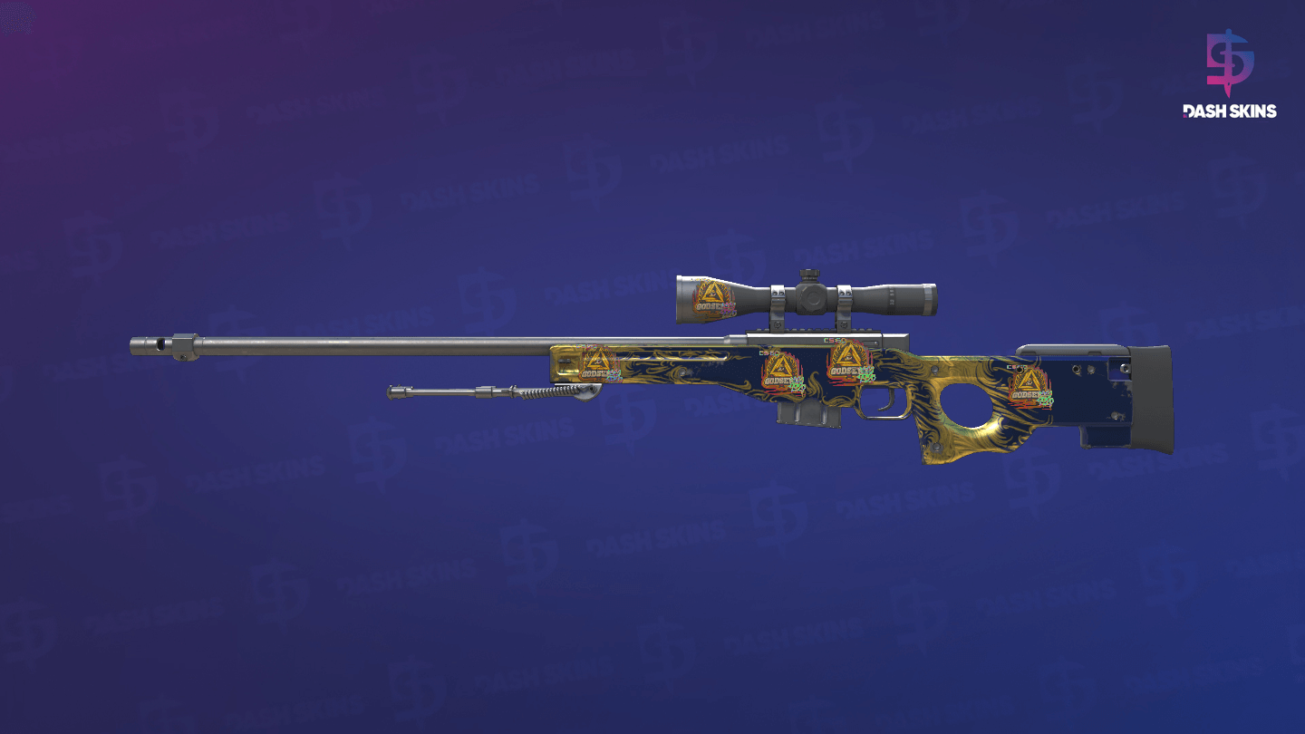 AWP | Man-o'-war (Minimal Wear) - Frontside Screenshot