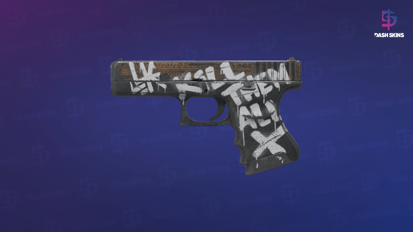 Glock-18 | Wasteland Rebel (Field-Tested) - Frontside Screenshot