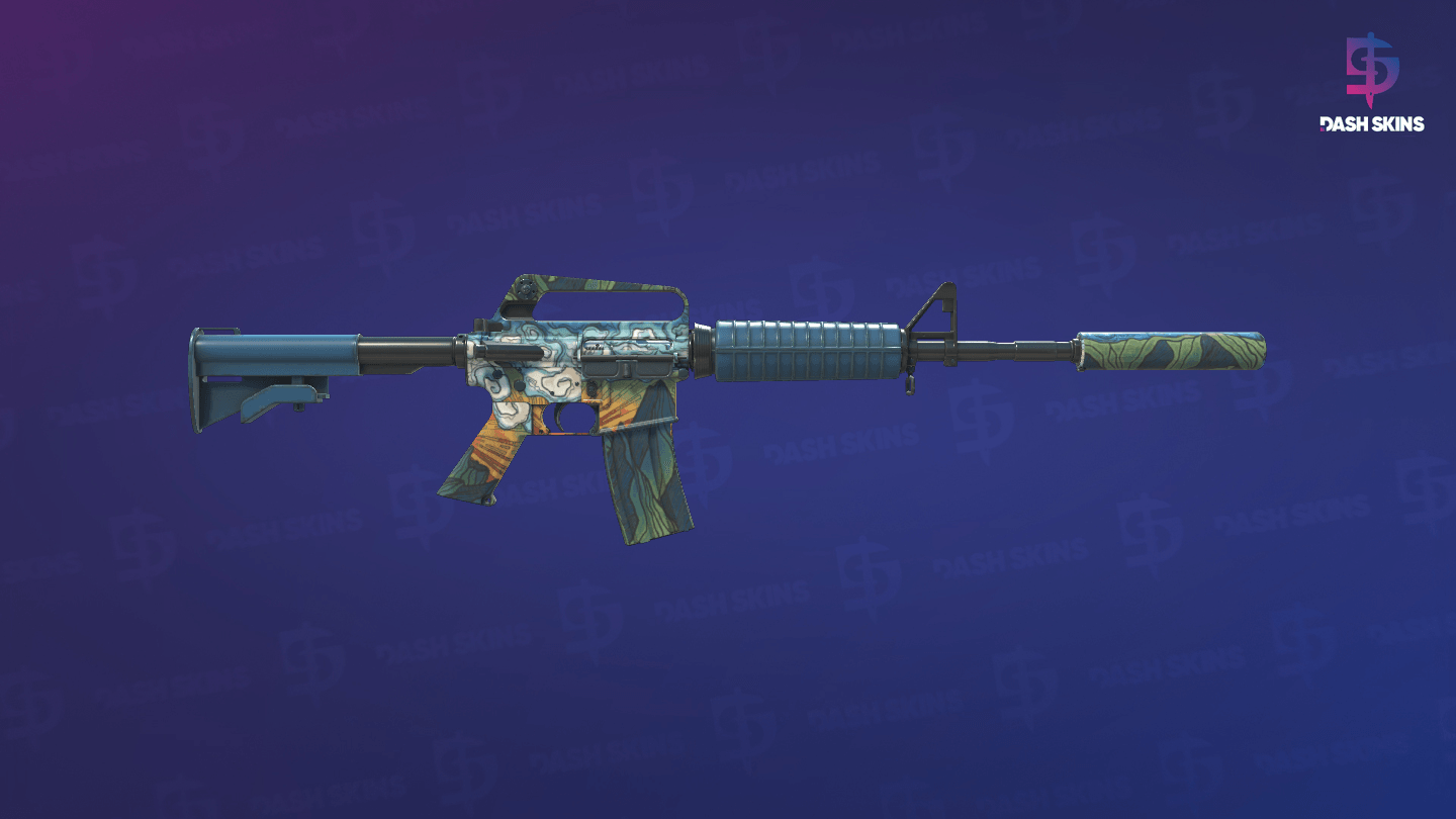 M4A1-S | Solitude (Minimal Wear) - Backside Screenshot