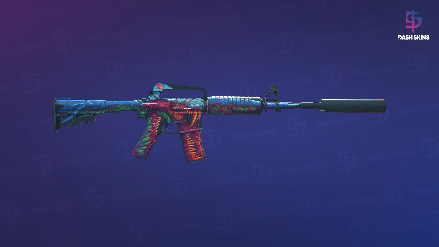 M4A1-S | Hyper Beast (Field-Tested) - Backside Screenshot