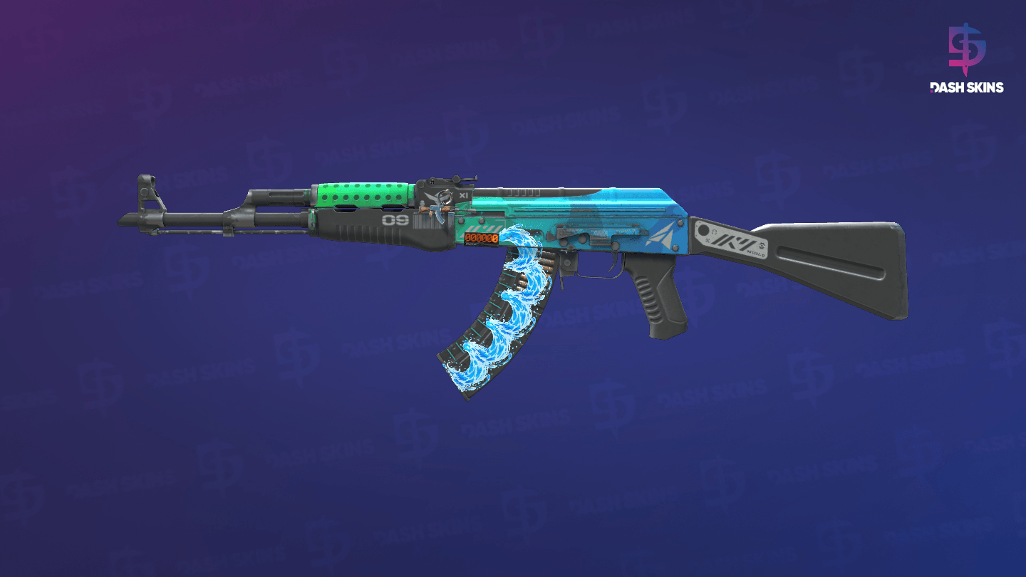 AK-47 (StatTrak™) | Gelo Compacto - Frontside Screenshot