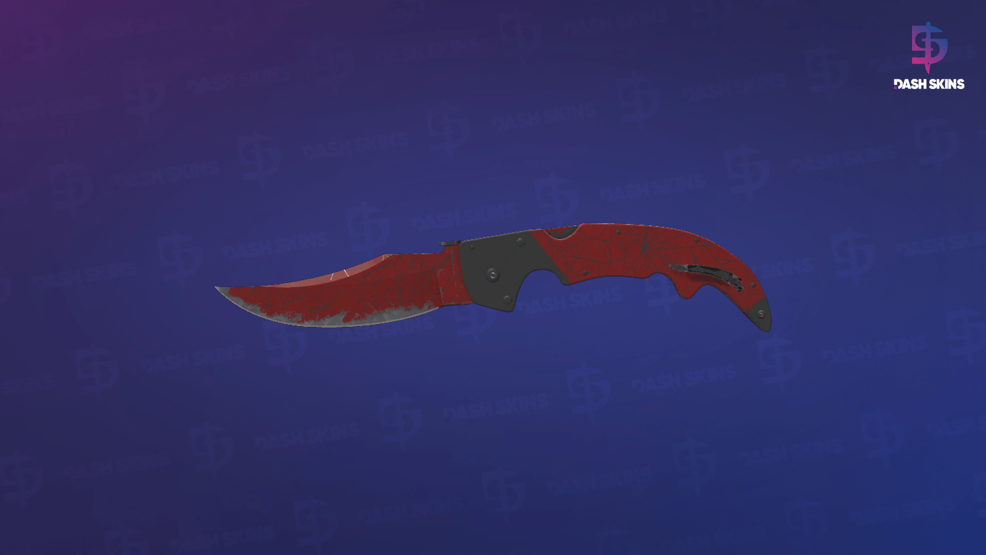 ★ StatTrak™ Falchion Knife | Crimson Web (Field-Tested) - Backside Screenshot
